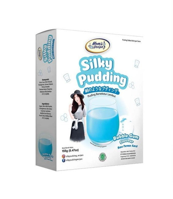 SILKY PUDDING Forisa Mom's Recipe 155 gr PUYO Puding Susu Bubble Gum