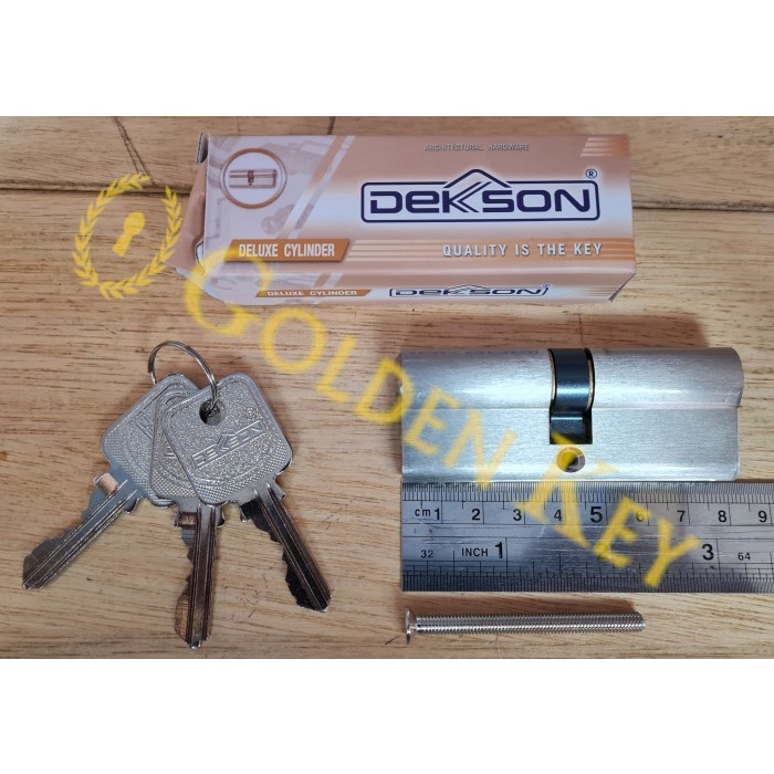 Kunci Pintu - Kunci Silinder Pintu 80Mm Cylinder Dekkson Cyl Dc Dl 80 Mm Sn