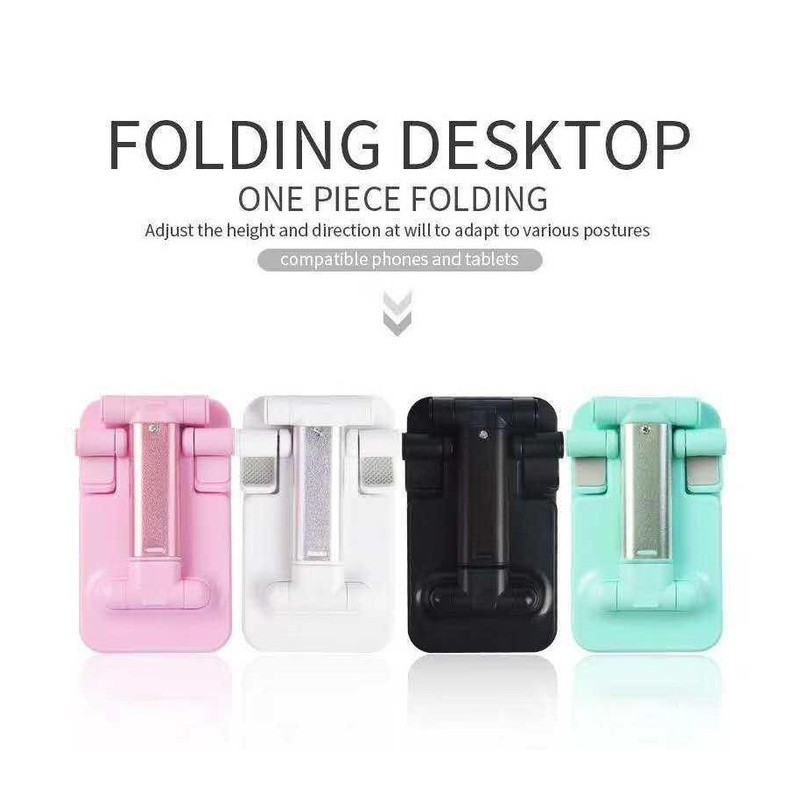 Holder Folding Mobile Desktop Stand hp Cocok untuk Tab Tablet Ipad Phone Stand