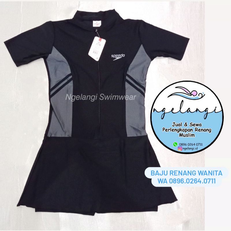 BAJU RENANG WANITA ROK PENDEK SPEEDO - Swimsuit - Baju Renang Cewek