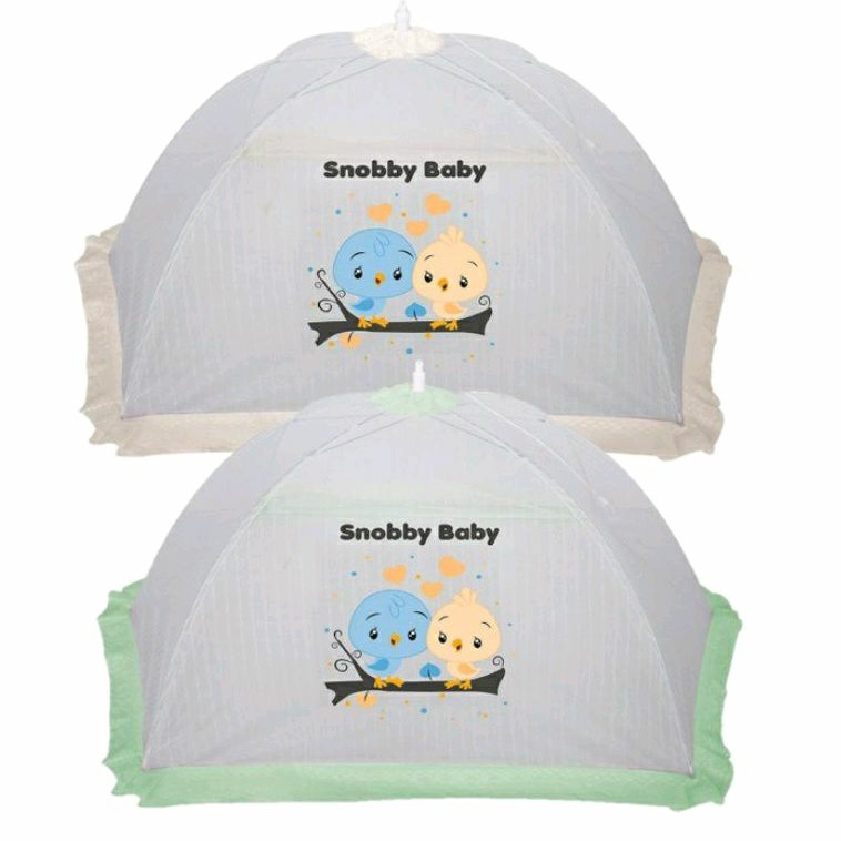 Kojong Bayi Snobby Jumbo 105x65x46 cm Kelambu Bayi Kojong Tarik Bayi Motif Cow SKT2123