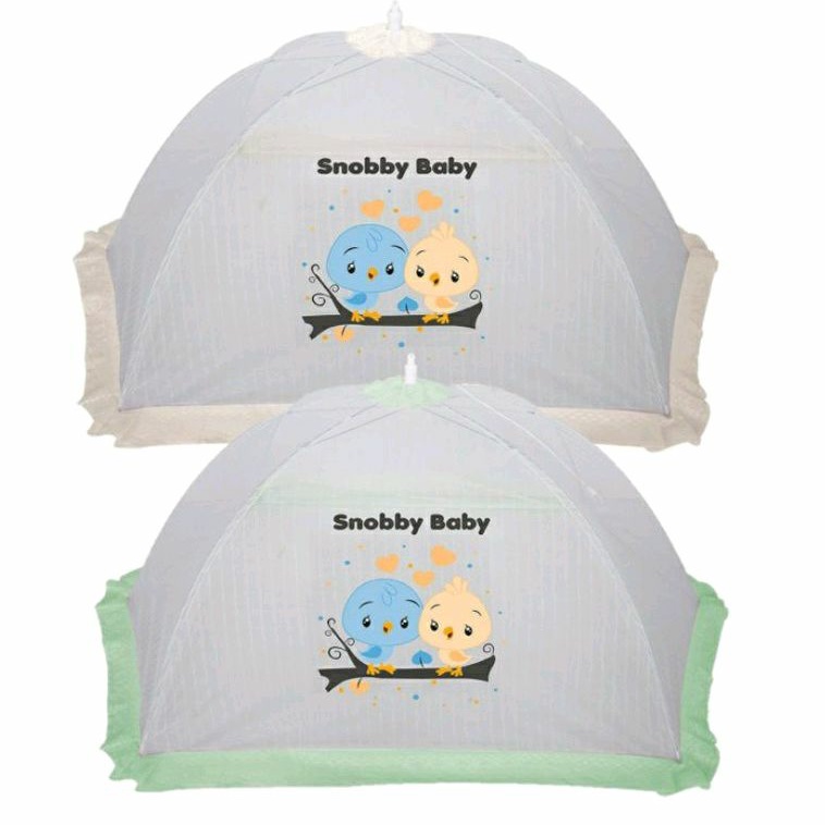 Kojong Bayi Snobby Jumbo 105x65x46 cm Kelambu Bayi Kojong Tarik Bayi Motif Cow SKT2123