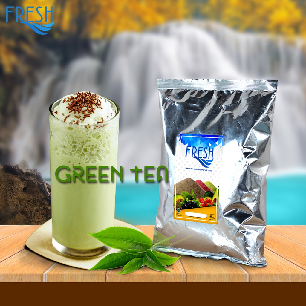 

BUBUK MINUMAN, POWDER DRINK RASA GREEN TEA