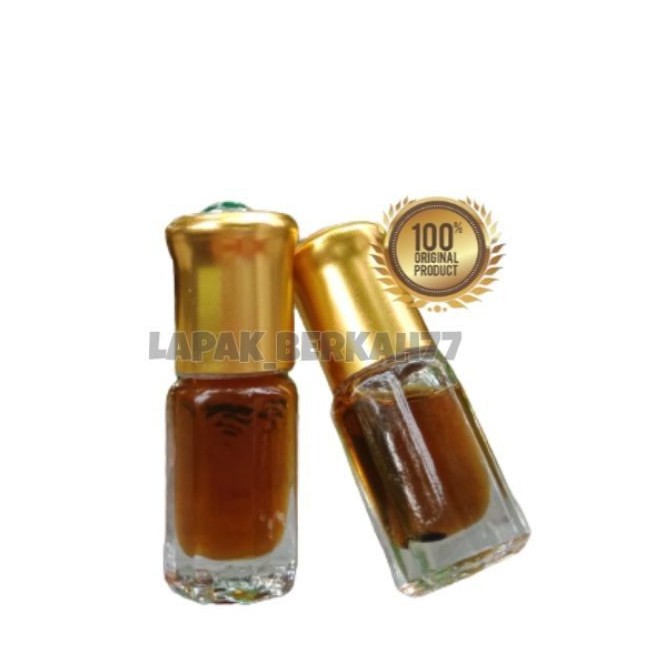 Minyak wangi kayu gaharu asli 3ml wanginya tahan lama selama berjam-jam