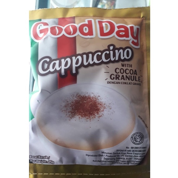 

Gooday Capuccino Renceng - 10 bungkus
