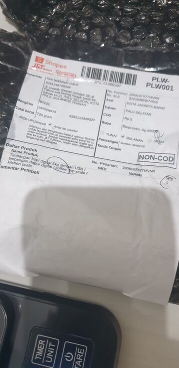 Timbangan Kopi Digital 5kg Dengan Usb / Timbangan Dapur Digital / Coffee Drip Scale / Kitchen Scale