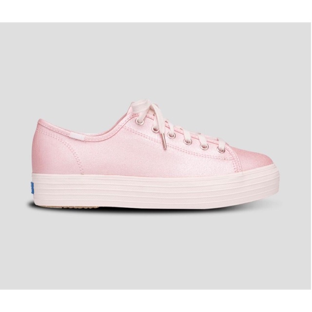 Keds Triple Kick Shimmer Canvas Pink Original - SALE