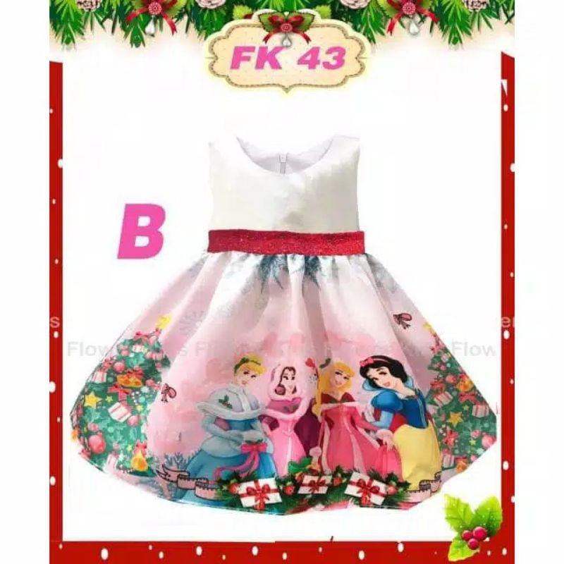 Baju Natal Anak Balita - Dress Christmas Baby balita