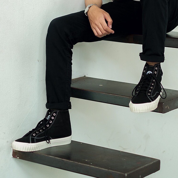 HARVEY BLACK |ManNeedMe x TRAGEN| Sepatu Boots Pria Casual Boot ORIGINAL