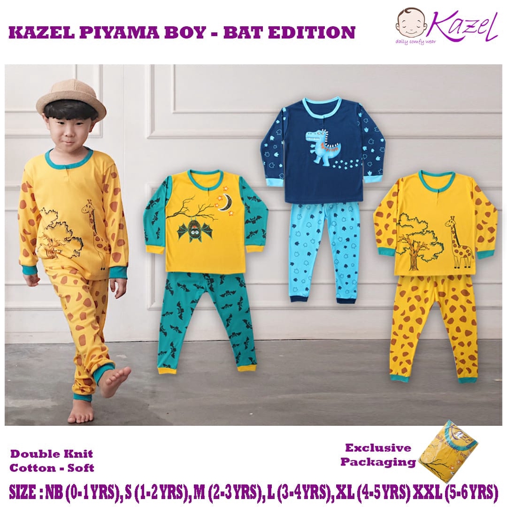 PNB 200 PIYAMA ANAK KAZEL PIYAMA BAT EDITION