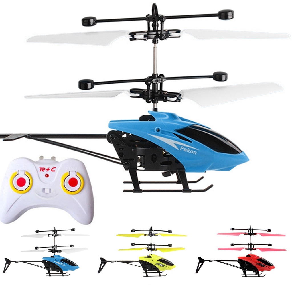 RC Helikopter remote control dan Sensor Tangan - Mainan RC Pesawat terbang Helikopter Remot kontrol