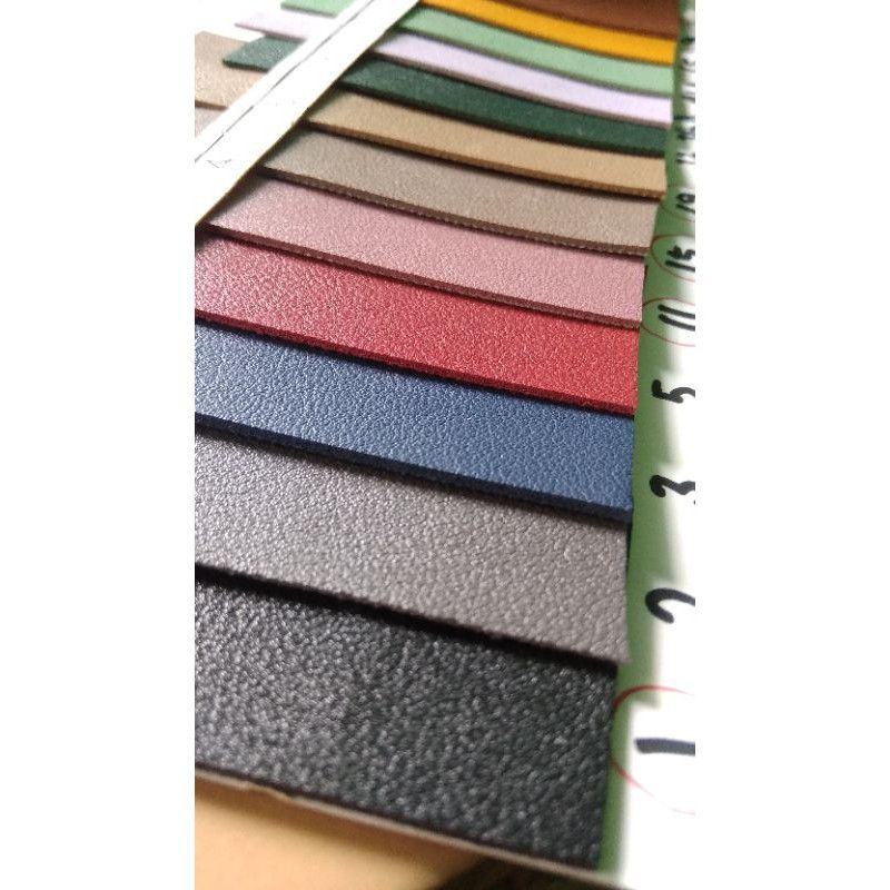 Bahan Kulit Sintetis/Spon PVC Meteran Tebal