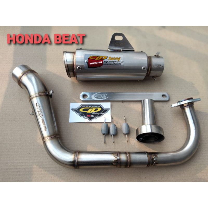 CLD (KNALPOT CLD RACING MOSTER HONDA BEAT/BEAT FI)