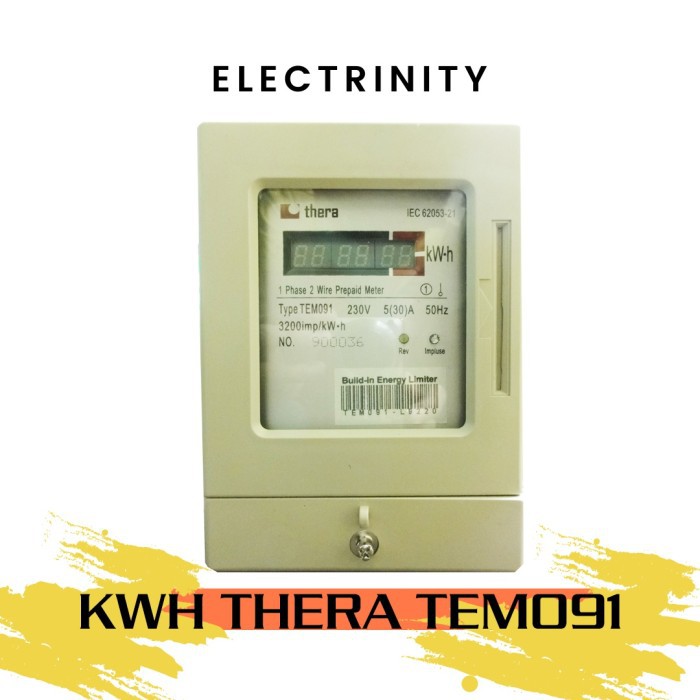 kwh meter Thera prepait type TEM091
