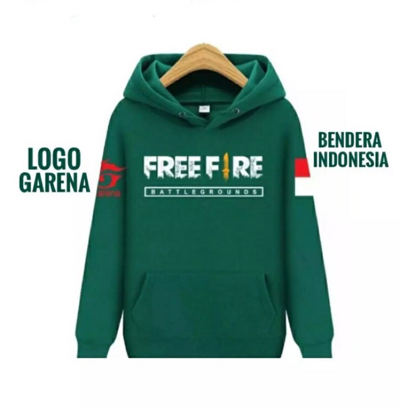 SWEATER FREE FIRE  ANAK tanggung