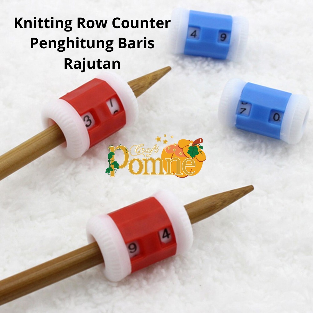 KNITTING ROW COUNTER / Penghitung Baris Rajutan