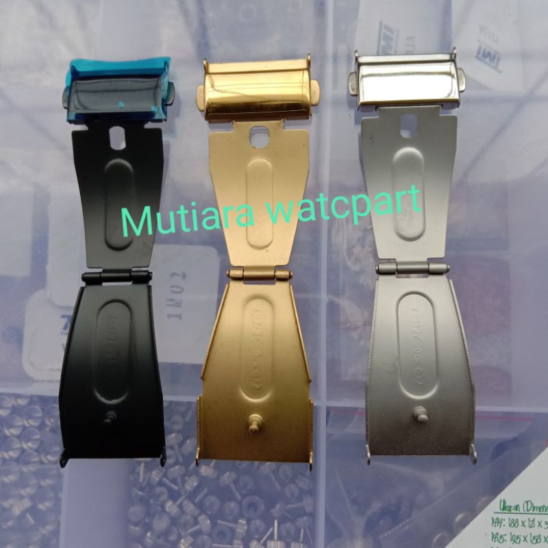 Buckle Stainless Stell Pencetan Rantai Pengunci Rantai Bakel Rantai Mirage