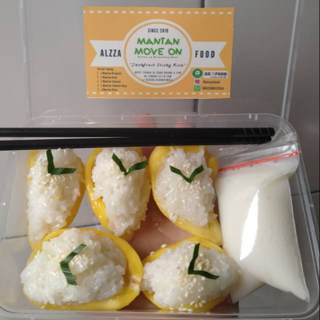 

NANGKA KETAN #manggostickyrice #nangkaketan #ketanduren #makanan enak #makananthailand