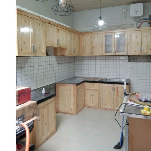 kitchen set atas  jati belanda permiter#