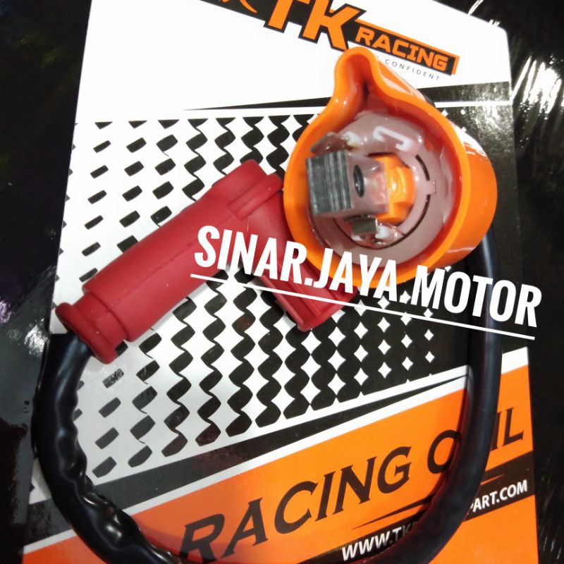 koil tk racing original plus cangklong busi