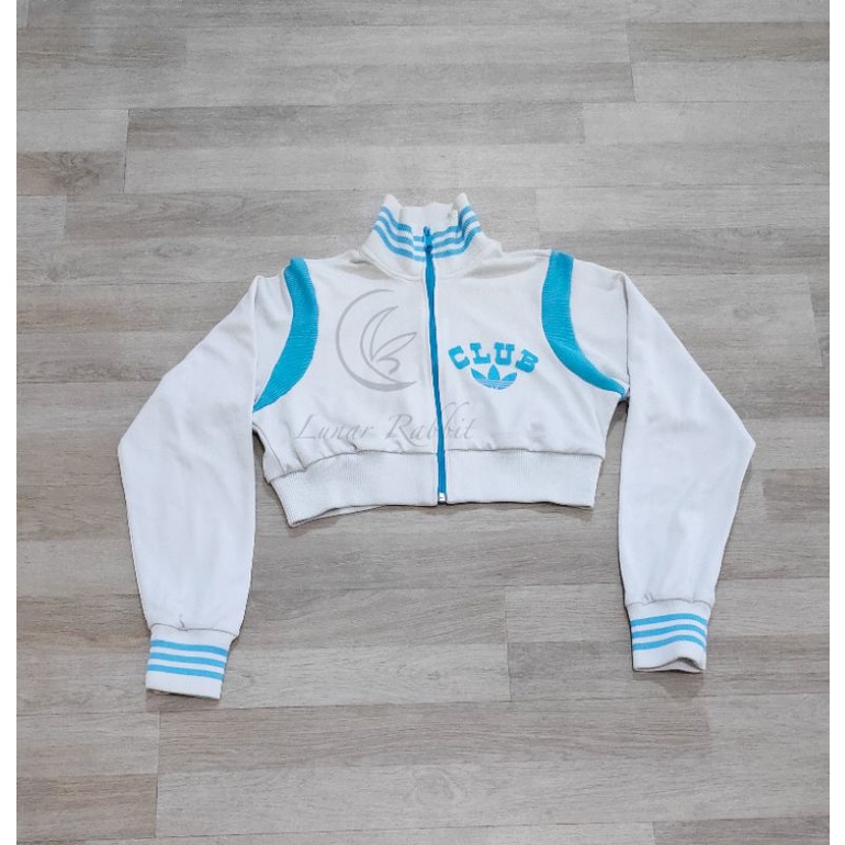 Adidas Club Authentic Reworked Crop Jacket