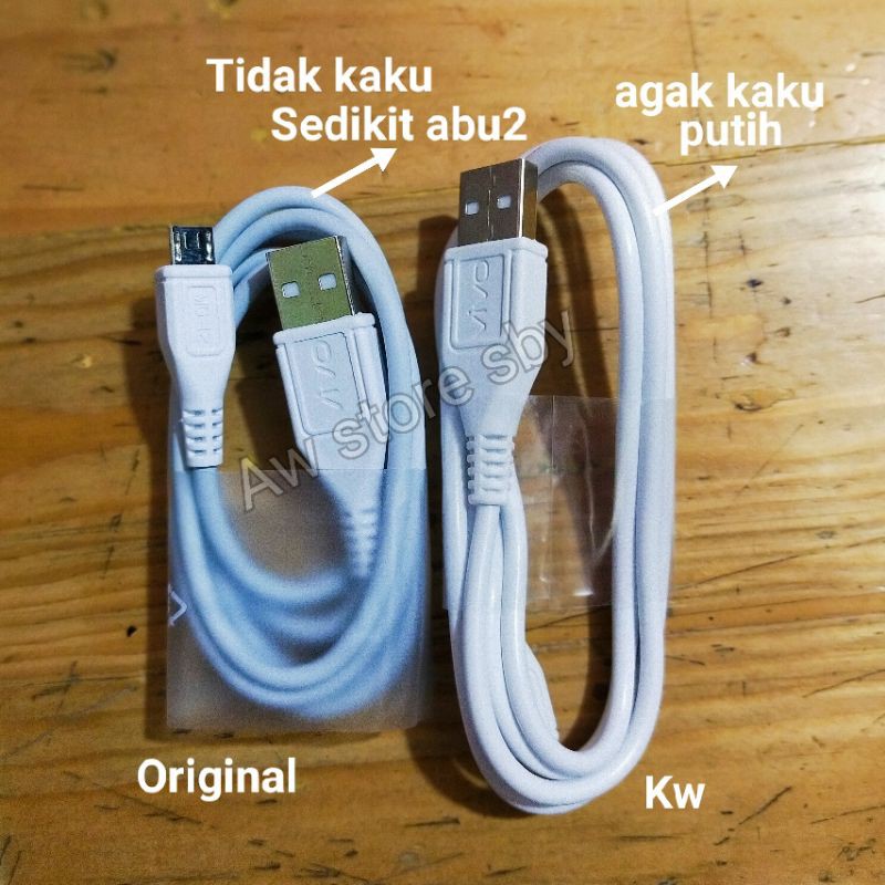 ORIGINAL KABEL DATA VIVO MICRO USB FAST CHARGE Y91 Y93 Y95 Y12 Y15 Y17 Y19 V11 V11 pro ORI 100%