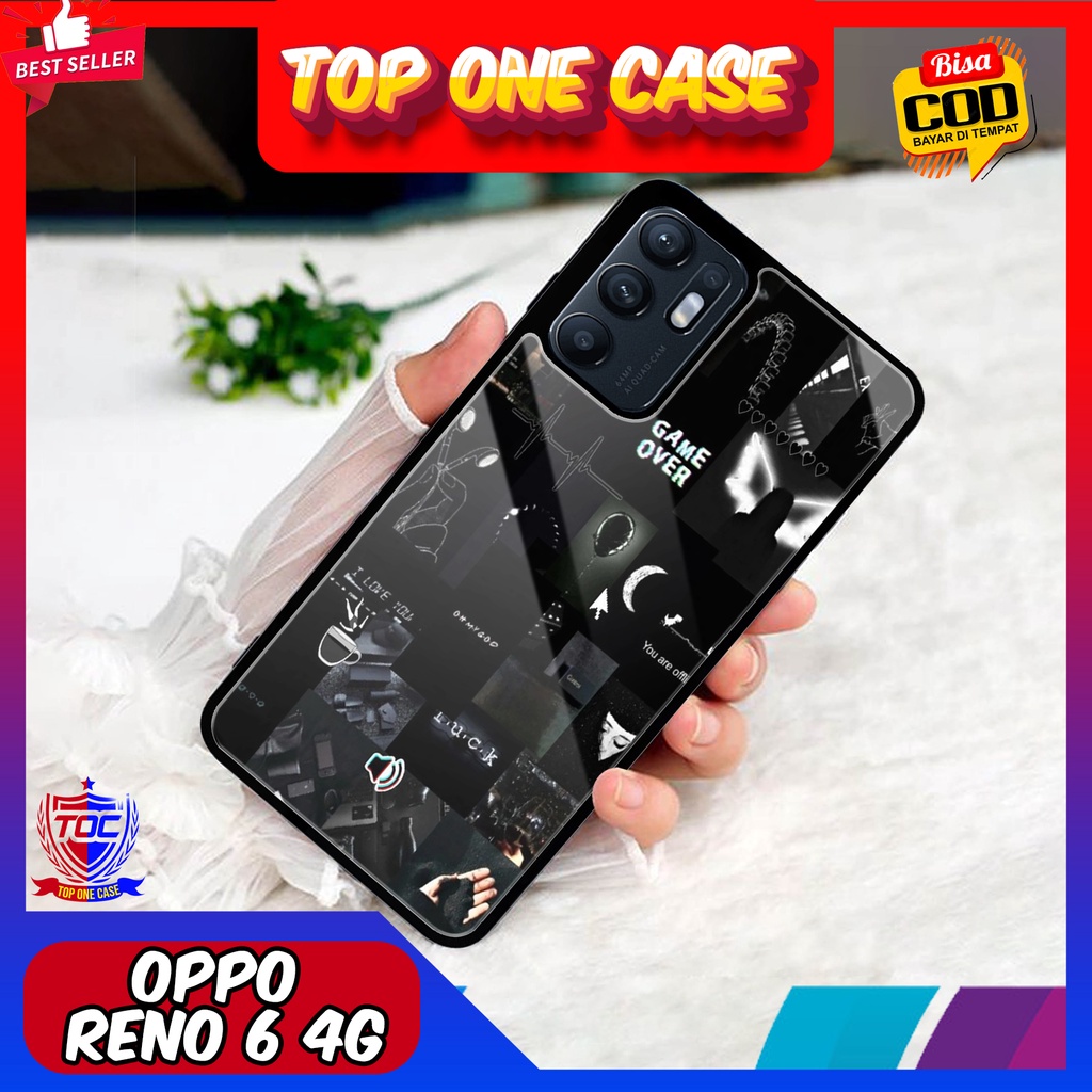 Case OPPO RENO 6 4G - Casing OPPO RENO 6 4G Terbaru Top One Case [ MOTIF WALLPAPER ] Casing Hp OPPO 