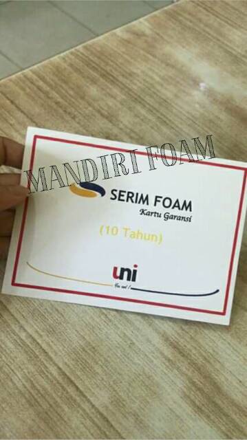 Kasur Lipat GARANSI 10THN   tebal 5 cm SERIM FOAM ORIGINAL