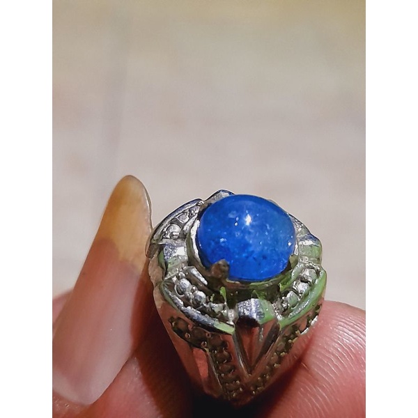 BATU BLUE SAFIR CORUNDUM ASLI NATURAL KUALITAS SUPER HARGA MURAH