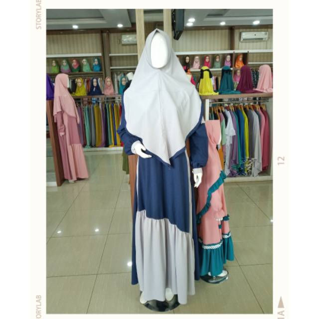 Gamis set annisa syari