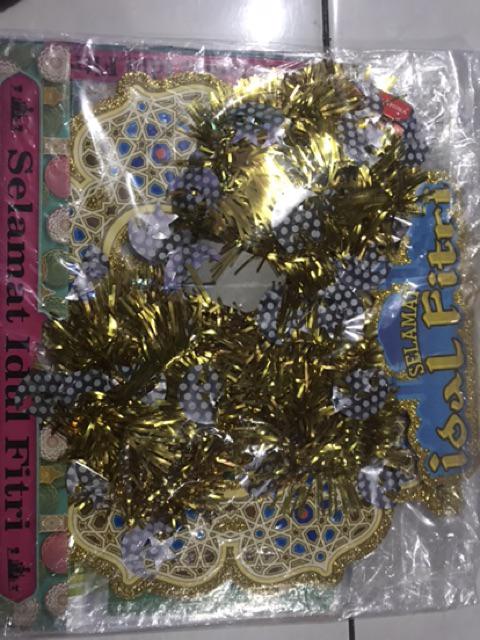 Dekor Lebaran Masjid Keluarga Hiasan Dinding Rumah Kantor Lebaran Idul Fitri Ramadhan