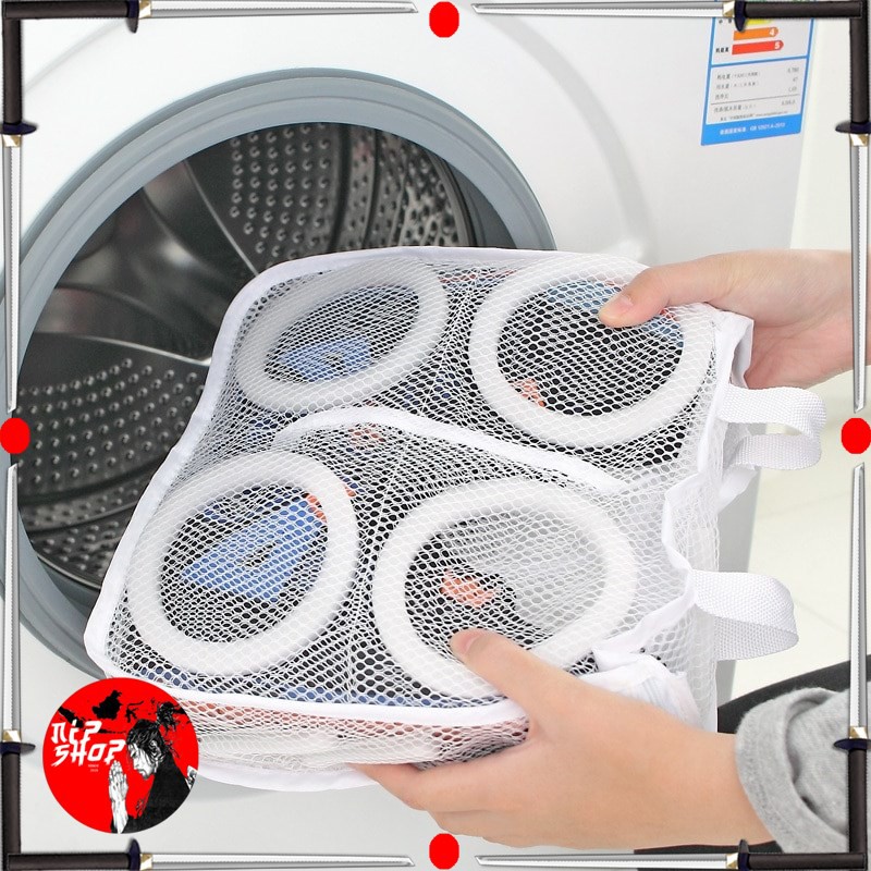 Kantong Mesin Cuci Laundry Shoes Washing Mesh Bag