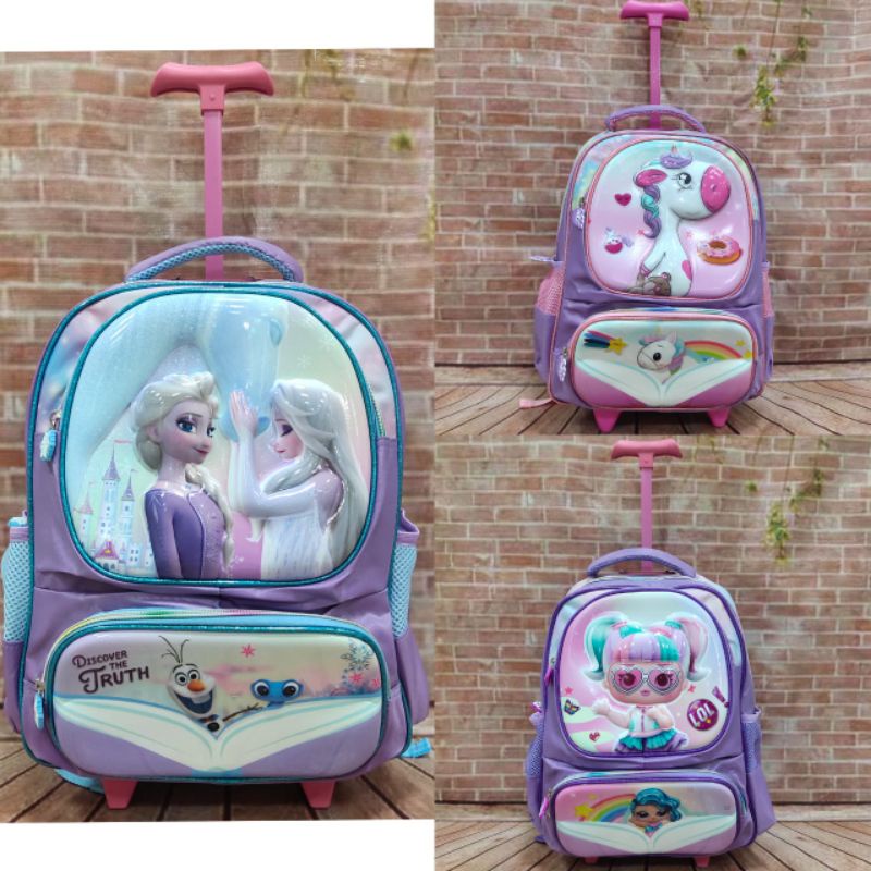 Troli Anak SD Frozen 16&quot; AEO