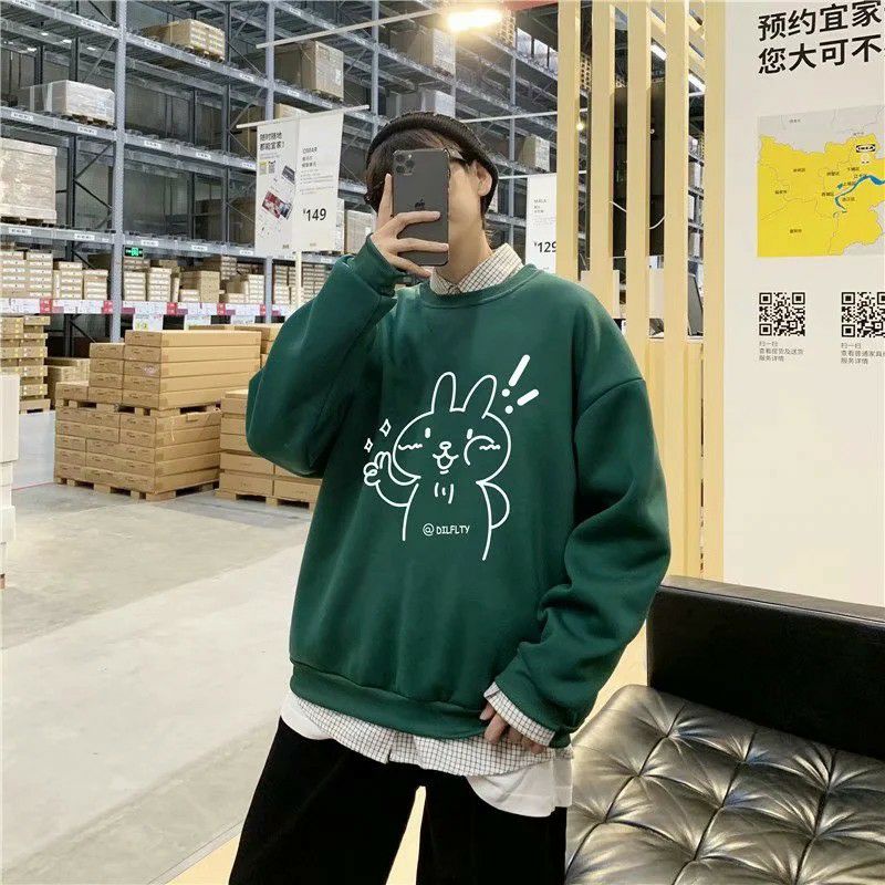 (S - 6XL) Sweater kartun BEAR PEACE Beruang Lucu Cute Korean Style BIGSIZE OVERSIZE Jaket Hoodie Fleece Jumper Premium Unisex XXXXXL