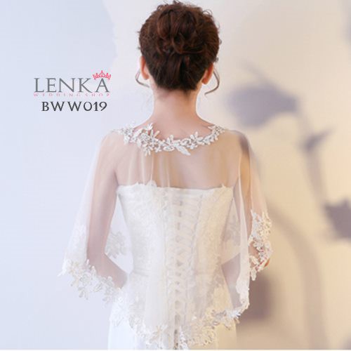 LENKA Bolero Cardigan Wedding Aksesoris Pengantin Wanita BWW019