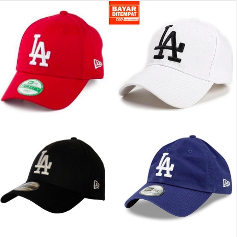 Topi Baseball Los Angeles / LA / Topi LA Ring Besi Unisex Remaja Dewasa American Style