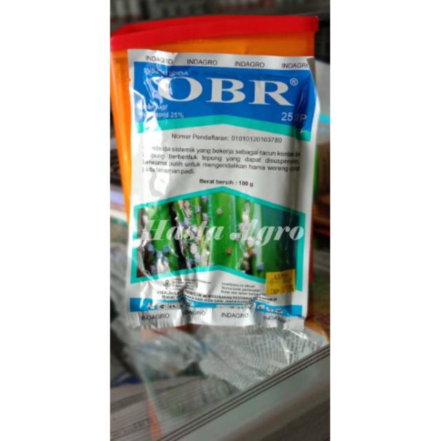 Insektisida OBR 25WP kemasan 100gram