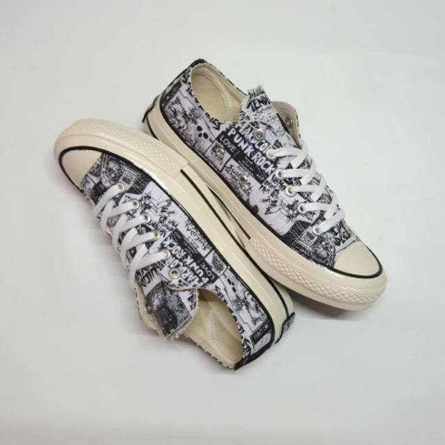 SEPATU SNEAKERS CONVERSE X SUICIDAL TENDENCIES LOW GRADE ORI 38-43