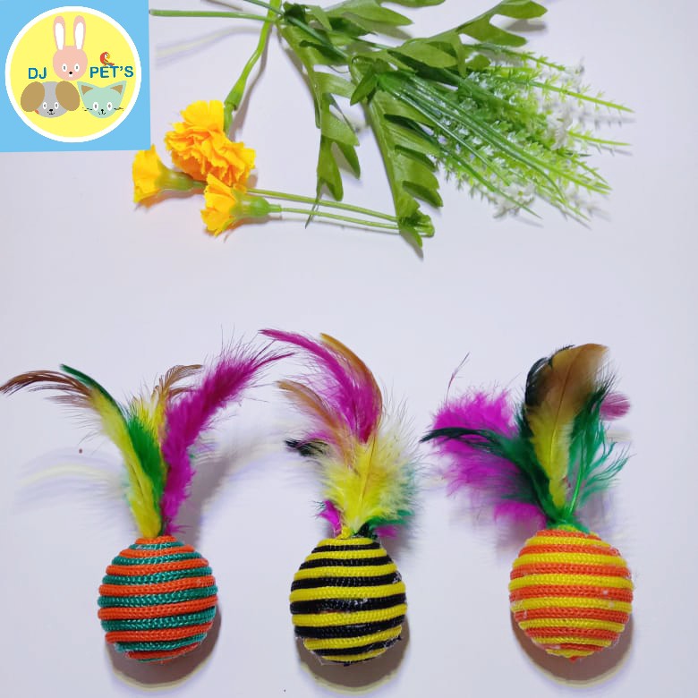 mainan kucing bola tali kepang PET4134 Shopee Indonesia mainan kucing bola tali kepang PET4134 Shopee Indonesia