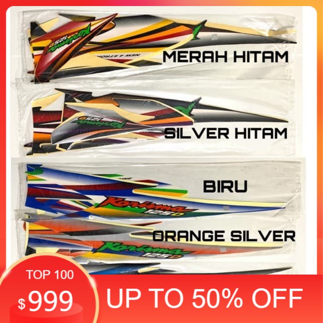 STIKER STRIPING HONDA KARISMA TAHUN 2004