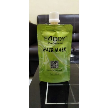 FADDY/FADDY HAIR MASK 100GR/HAIR MASK GOLD/HAIR MASK 24K/MASKER UNTUK RAMBUT RUSAK -KERING-BERCABANG/MAKS GOLD KERATIN