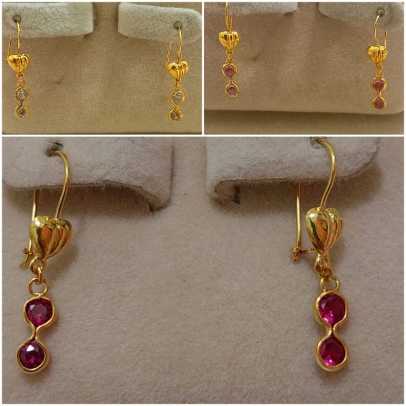Anting Kait 2 Mata 1/2 gram