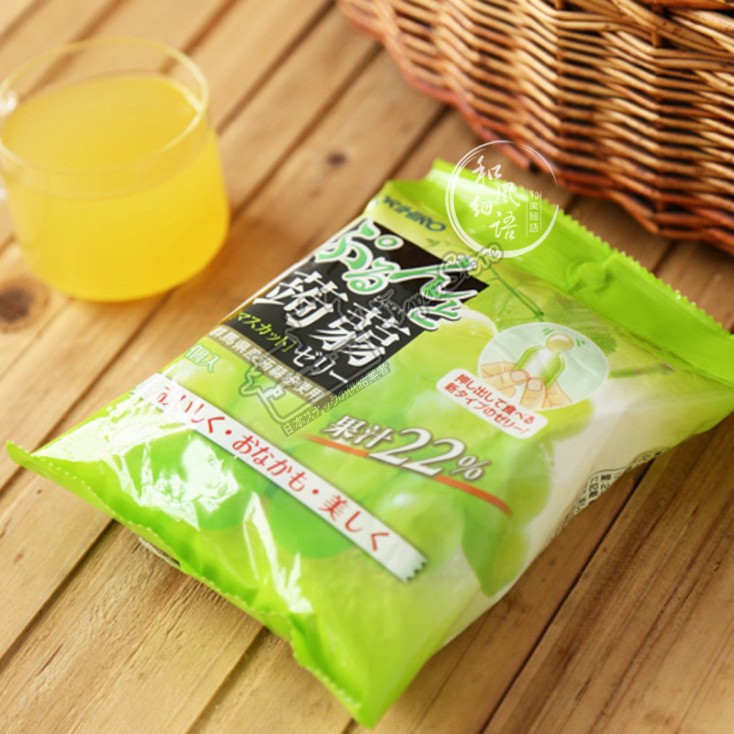 

Orihiro Konyaku Jelly Pouch : Muscat 120 Gram (6 pcs x 20 Gram)