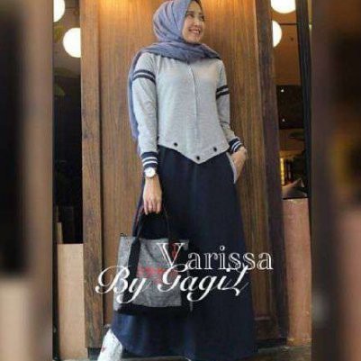 Gamis Dress Muslim-Gamis Muslim Kekinian-Fashion Muslim