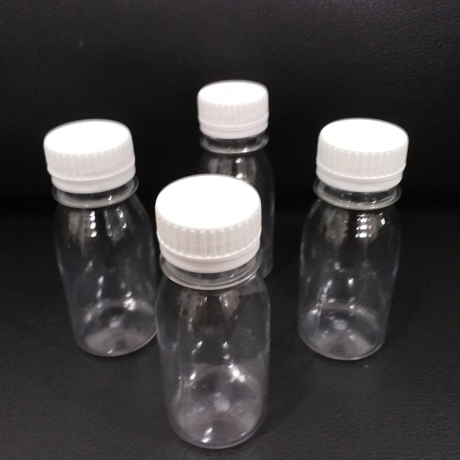 Botol Plastik 80 ml 80ml Putih / Botol Air Zam Zam / Botol Jelly TOP