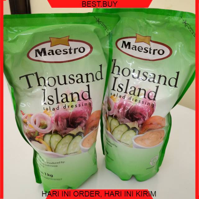 

Maestro thousand island 1kg