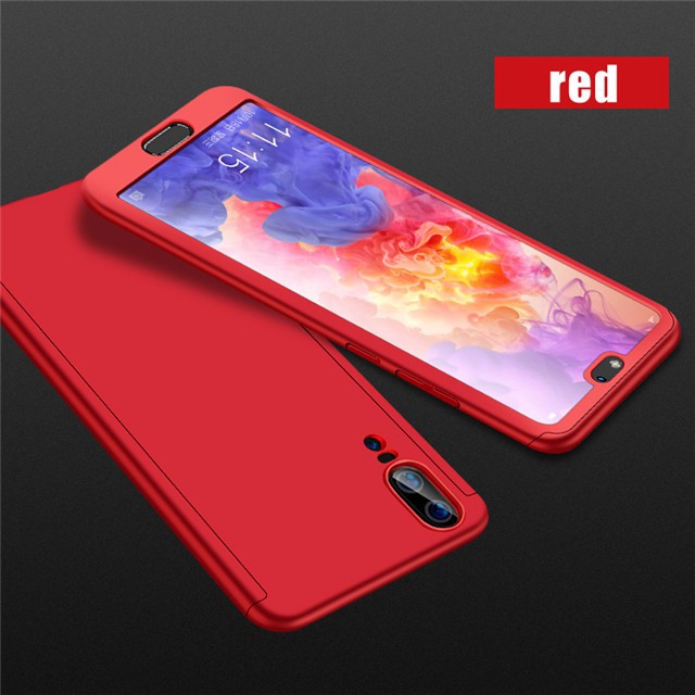 Casing Case Full Body 360 dengan Tempered Glass untuk vivo S1 / V15 Pro / y95 / y79 / y93