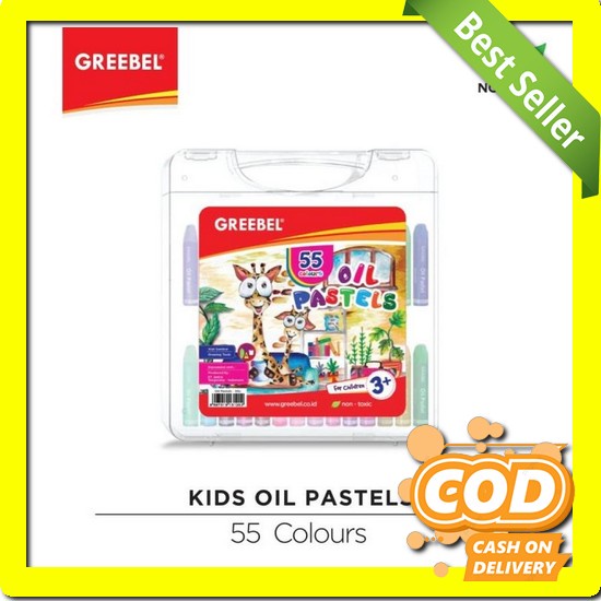 

Crayon Set 208Pcs Krayon Mewarnai Anak 208Pcs Pen Greebel Kids Oil Pastel 55 Warna