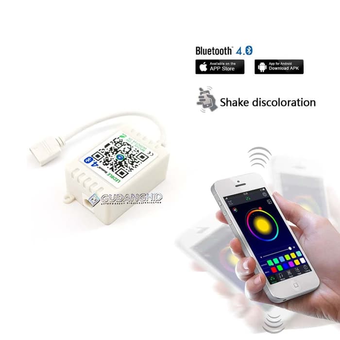 BLUETOOTH ANDROID RGB LED MUSIC CONTROLLER RGB LED STRIP MOOD LIGHT