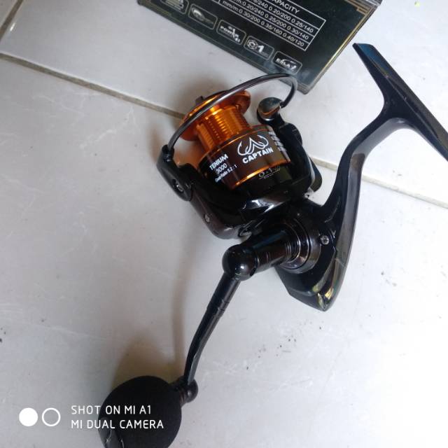 reel captain tenium 3000